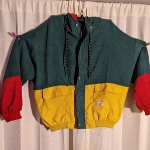 Color block jacket